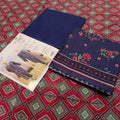3pcs Unstiched Printed Lawn - Mehak Vol