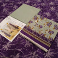3pcs Unstiched Printed Lawn - Mehak Vol
