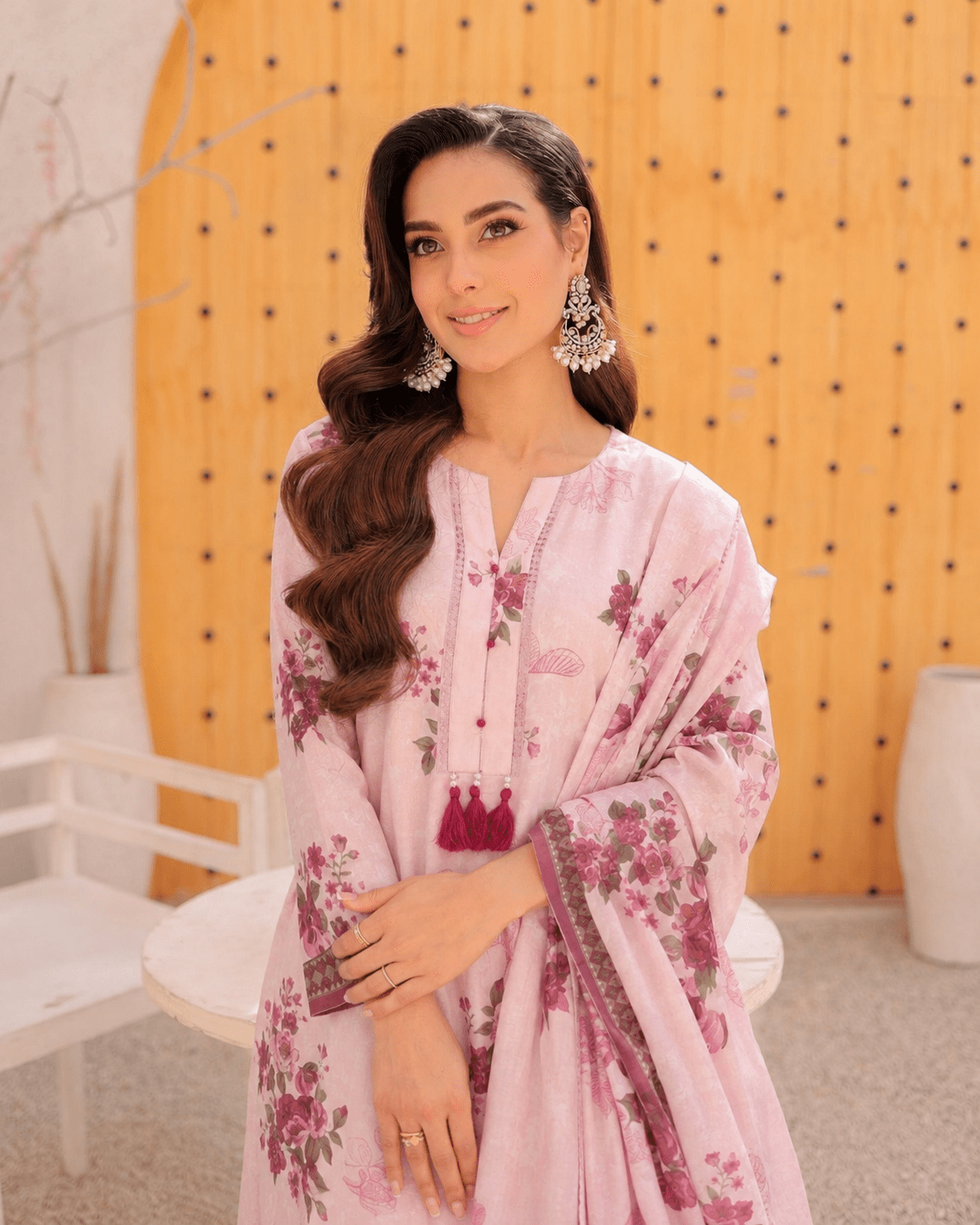 3pcs Unstitched Printed Lawn